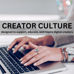 Creator Culture Group Mentorship MONTHLY $197